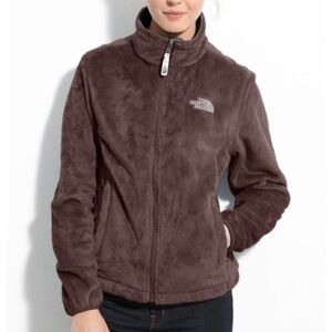 The North Face Osito Fleece Dark Chocolate Women’s Fleece‎ Full Zip Jacket Sz M